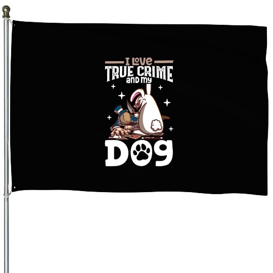 True Crime Murder Spy Crime Interest Gift Idea House Flags