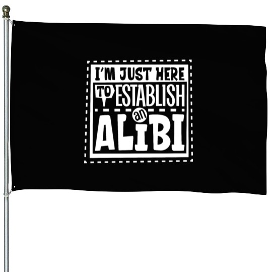 True Crime Murder Spy Crime Interest Gift Idea House Flags