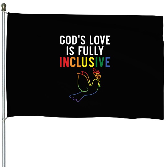 Gay Rights Rainbow Pride LGBTQ Gay Pride Parade House Flags