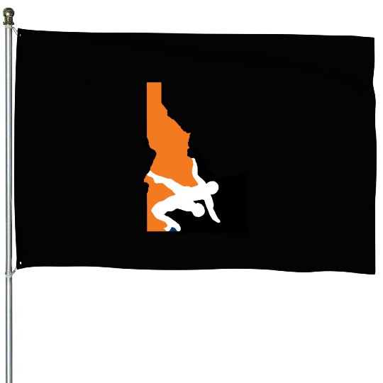 Idaho Wrestling (State Colors) House Flags