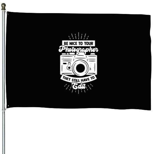 Photography Photo Shooting Photographer Gift House Flags