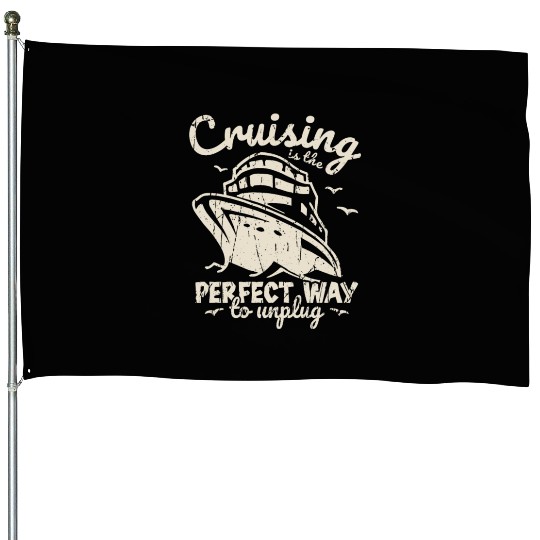 Cruising is the perfect way to unplug - Cruise House Flags