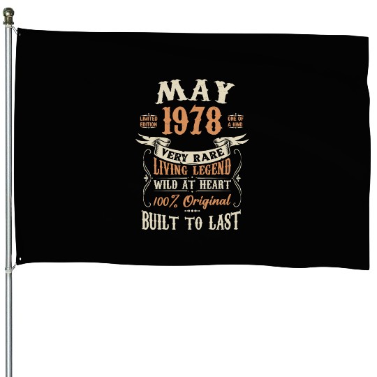 May 1978 Birthday Surprise House Flags
