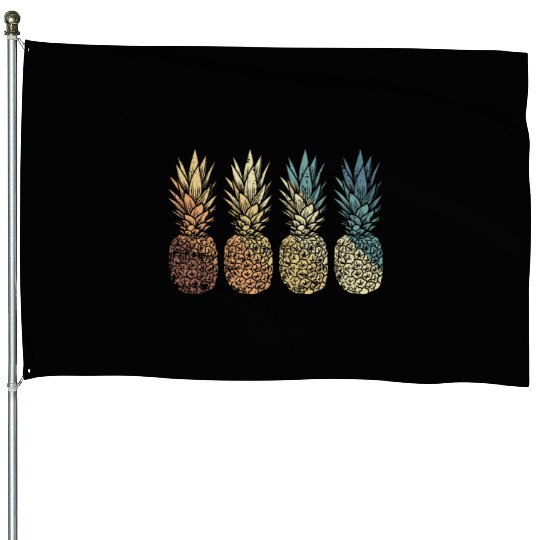 Pineapple sweet Fruit tropical House Flags