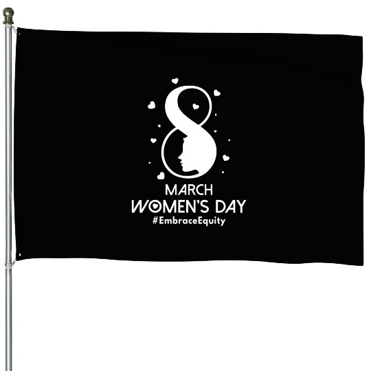 International Women's Day 2023 8 March IWD Embrace House Flags