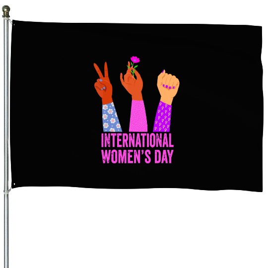 International Women's Day 2023 - Womens Embrace Eq House Flags