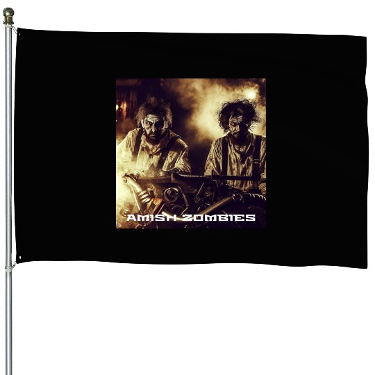 AMISH ZOMBIES #1 House Flags