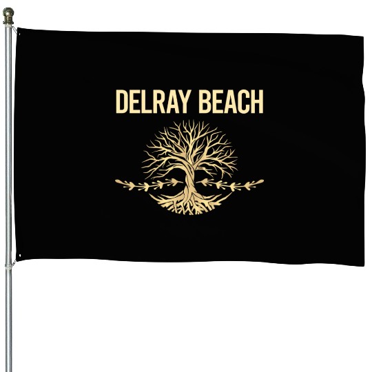 Nature Tree Of Life Delray Beach girl House Flags