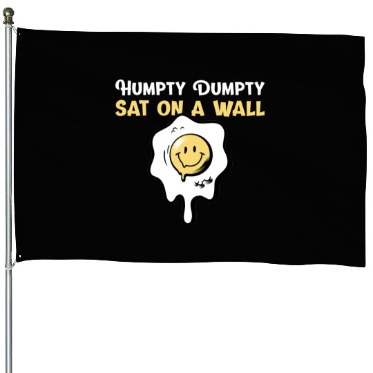 Humpty Dumpty Nursery Rhymes For Funny People House Flags