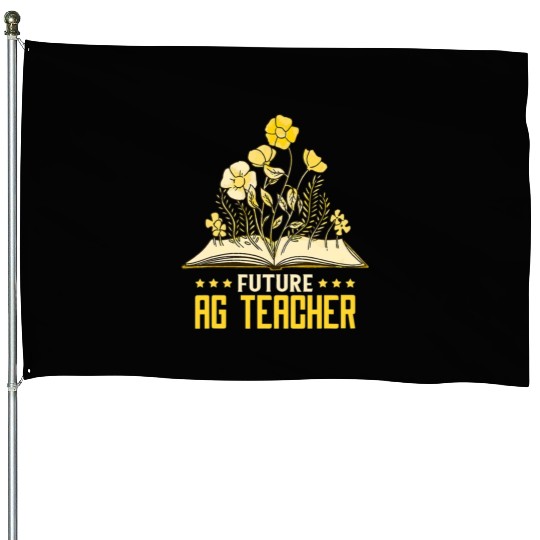 AG Teacher Future Farmer Agriculture Teacher 1 House Flags