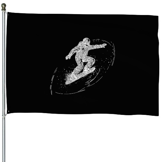 Direction Tal Snowboarding Crass Snowboard Style House Flags