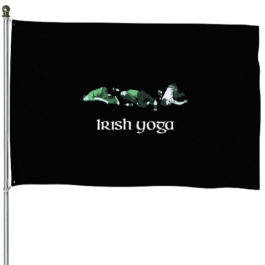 Irish Yoga House Flags