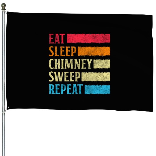 Lucky Charm New Year Fireplace Master House Flags