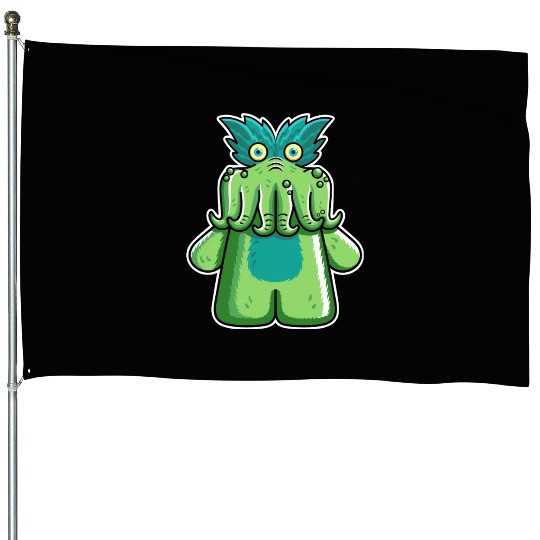 Black Friday Tickle Me Wiggly House Flags