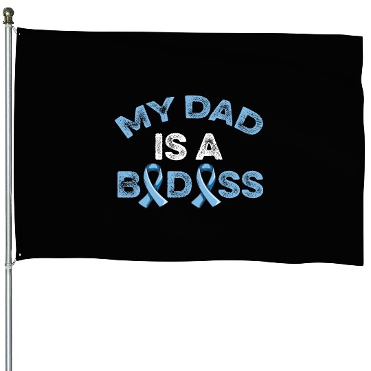 Fight Prostate Cancer Design For A Son Of A House Flags