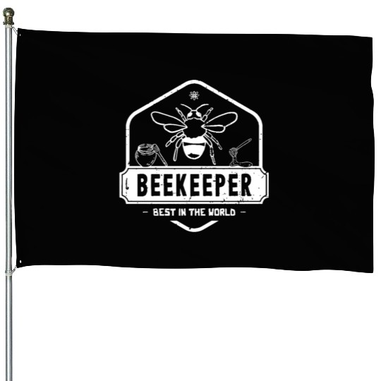Beekeeper Best In The World House Flags