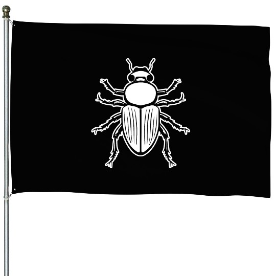 Bug Beetle Insect House Flags