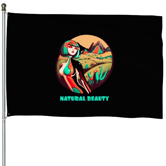 Nature Natural Beauty House Flags