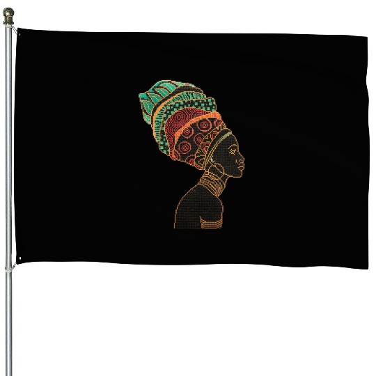 African Women House Flags