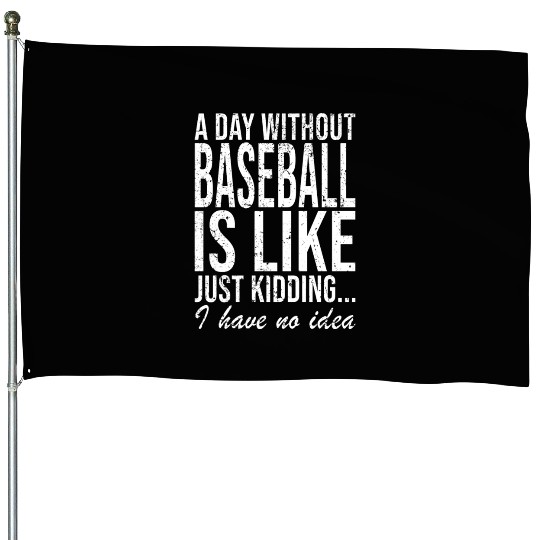 Baseball Pitcher Catcher Saying Gift House Flags