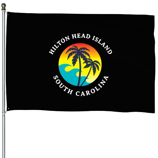 Hilton Head Island South Carolina House Flags