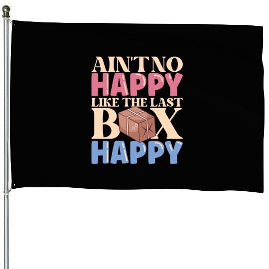 Postal Worker Mail Lady Mail Carrier Postal House Flags