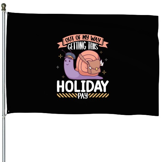 Postal Worker Mail Lady Mail Carrier Postal House Flags