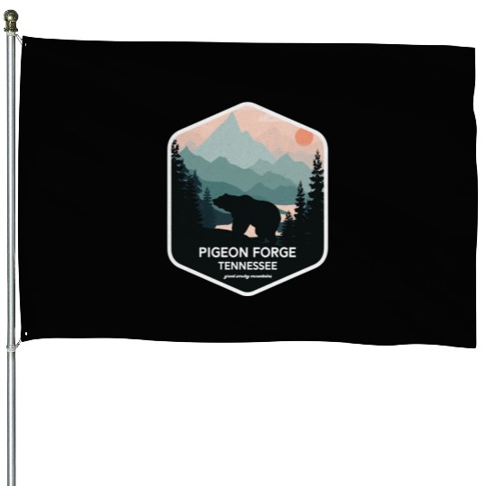 Pigeon Forge Great Smoky Mountains House Flags