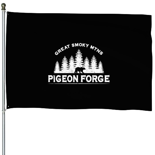 Pigeon Forge Tennessee Great Smoky Mountains House Flags