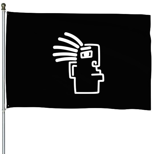 Native American Symbol I Indigenous I Native House Flags