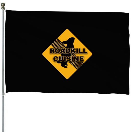Roadkill Cuisine House Flags