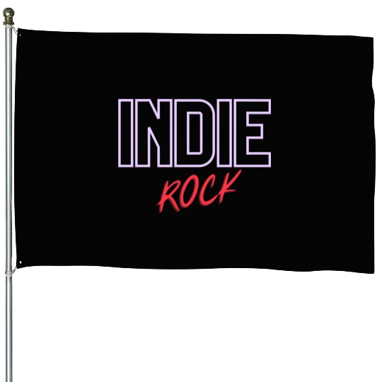 Indie Rock House Flags