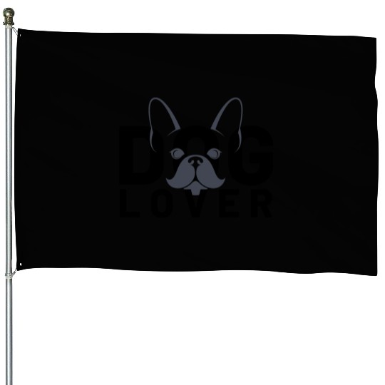 French Bulldog Lover House Flags