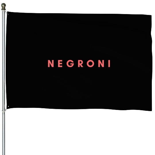 Negroni Cocktail Bartender Drink Stylish Party Ape House Flags