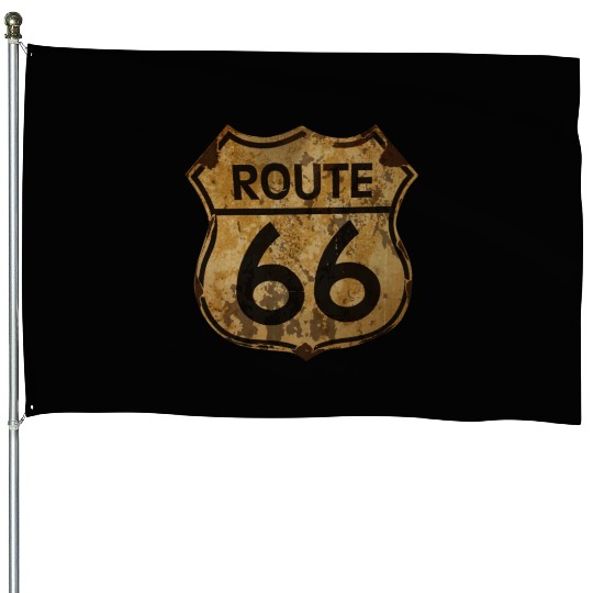 Route 66 USA House Flags