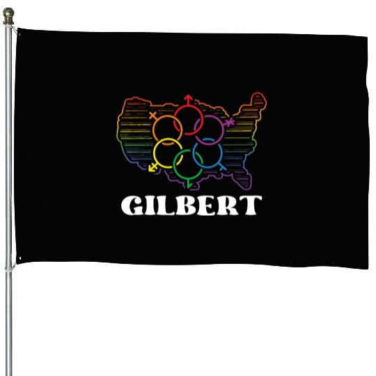 Gilbert Pride Month Pride Flag LGBT Community LGBT House Flags