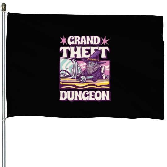 Grand Theft Dungeon House Flags