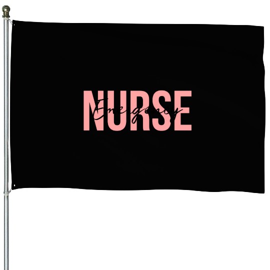 Er Nurse Emergency Room Nurse Registered Nurse House Flags