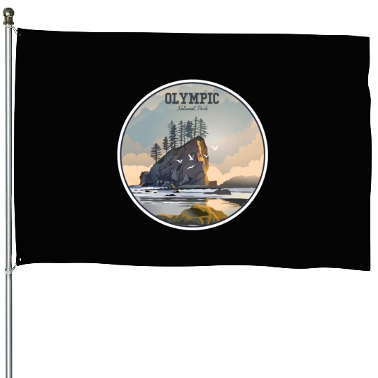 Olympic National Park House Flags
