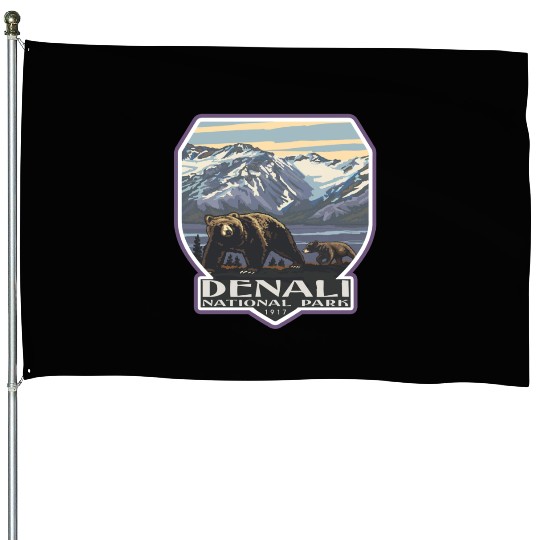 Denali national park House Flags