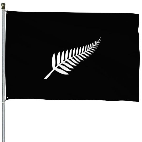 New Zealand Silver Fern Kiwi Pride House Flags
