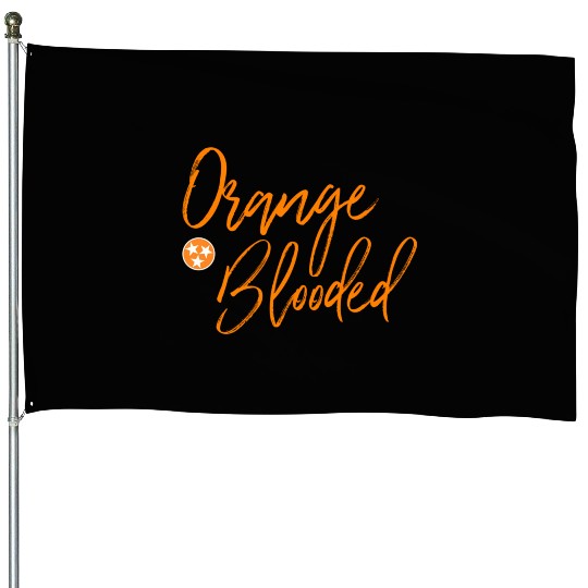 Tennessee Fan Orange Blooded Vol Sports Fan State House Flags