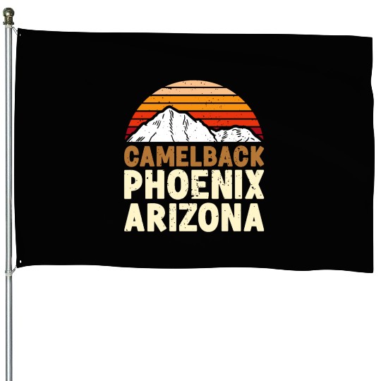 Phoenix Arizonna Mountain fan Summit Climbing House Flags