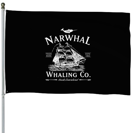 Narwhal Whaling Co House Flags