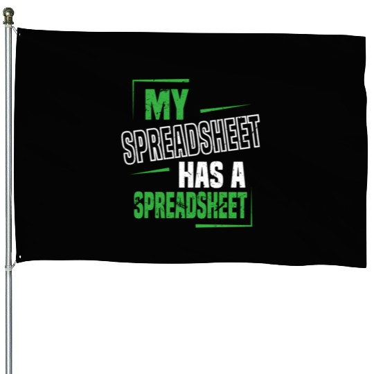 My Spreadsheet Has A Spreadsheet Excel Data Analys House Flags