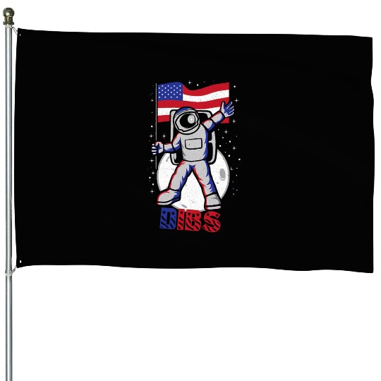 4th Of July Independence Day Us Flag House Flags