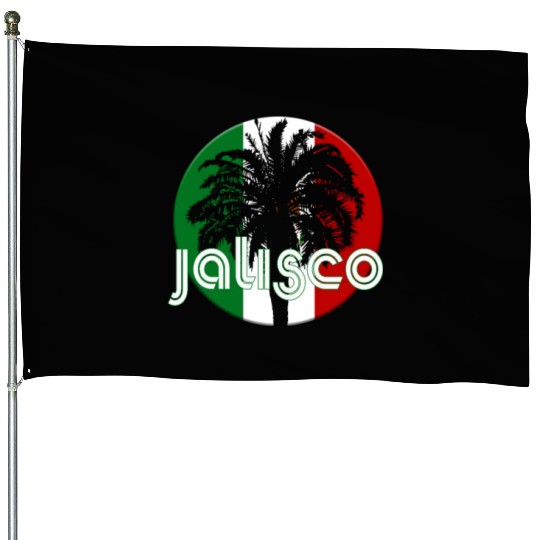 Jalisco Mexico Flag Native Palm Tree Mexican House Flags