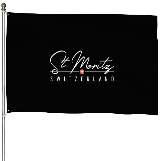 St Moritz Switzerland For House Flags