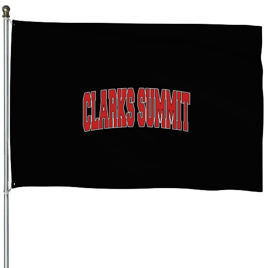 ClarSummit Pa Pennsylvania Varsity Style Usa Sport House Flags