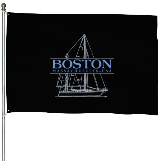 Boston Massachusetts Sailing House Flags